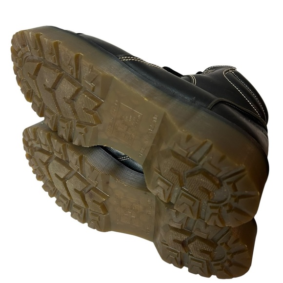 Dr. Martens Vintage 9010 Black Leather Chunky MensUS 13 UK 12 AW004 Made England - Picture 11 of 12